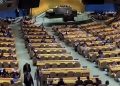 Zločinac Netanyahu govorio Ord praznim salom u UN-u: Uzvici “UBICA”, “UAA”