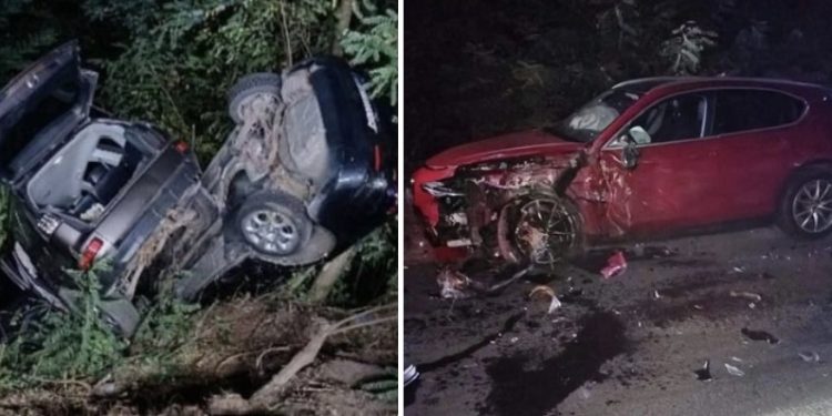 Teška saobraćajna nezgoda kod Priboja: Sudarila se tri automobila, više osoba povrijeđeno