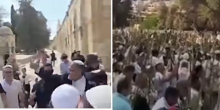 Ben-Gvir upao u Ibrahimovu džamiju: Istovremeno oko 1.000 Izraelaca ušlo u kompleks Al-Akse