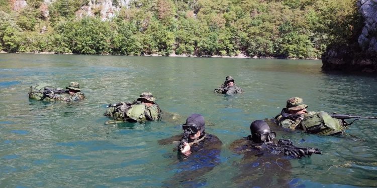 Specijalci Vojske Srbije izvodili  vježbu  prelaska Drine uz granicu s BiH, mještani uznemireni