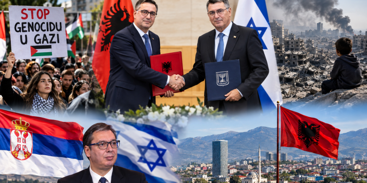 Građani negoduju zbog sporazuma: Dok Gaza trpi posljedice genocida, Tirana i Beograd jačaju veze sa Izraelom