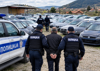Tutin: U akciji policije oduzet 41 automobil, muškarac R.D. uhapšen