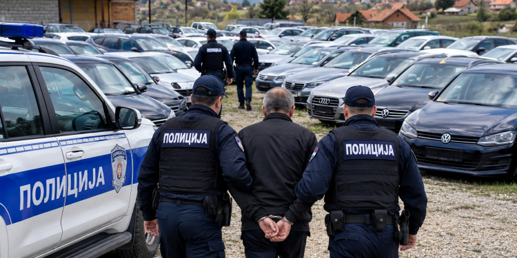 Tutin: U akciji policije oduzet 41 automobil, muškarac R.D. uhapšen