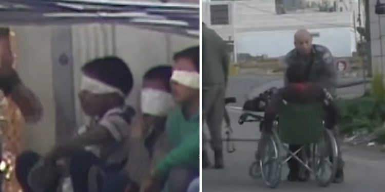 Ponašanje izraelskih okupatora prema invalidima i djeci van svake normale VIDEO